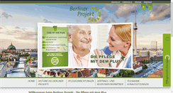 Desktop Screenshot of berliner-projekt.de