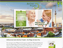Tablet Screenshot of berliner-projekt.de